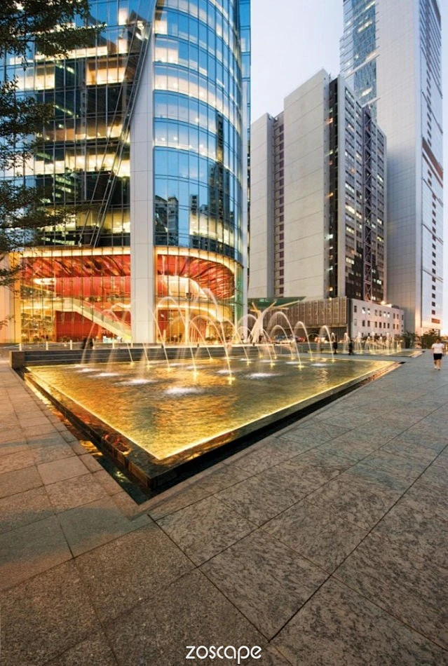 水景设计#水景意向图#zoscape#景观水景#喷泉景观-花瓣网