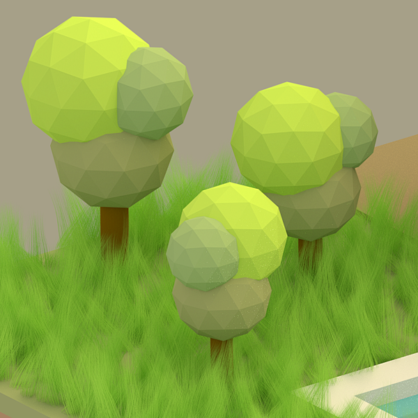 Low poly house (just...