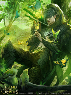 游戏投放喵采集到男频玄幻