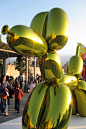 全部尺寸 | NYC: Metropolitan Museum of Art - Iris and B. Gerald Cantor Roof Garden - Jeff Koons on the Roof - Balloon Dog (Yellow) | Flickr - 相片分享！#雕塑# #现代#