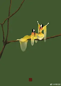#无脸古装群像·处处闻啼#  
红橙黄绿青蓝紫，晔如晴天散彩虹（小鹦鹉拟人9宫格奉上喽） ​​​​
