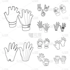 品牌名称,个人随身用品,高雅,无指手套,健康保健,热,运动,一对,设计