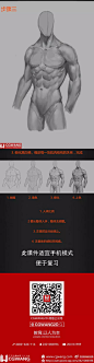 【CGWANG】旺旺哒教程《男人体系列-无面躯干》