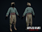 Local outfit. Sherlock Holmes: Chapter one, Peter Nemirovsky : This are outfits that I was working on for the "Sherlock Holmes: Chapter one" open-world investigation game. The game is based somewhere on a Mediterranean island, so this is one of 