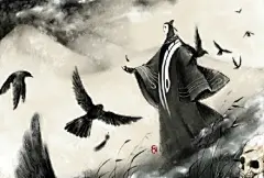 #西游记之大圣归来# #大圣水龙头# #混沌#【画完发现，新图+我以前的条漫串联观看，效果更佳……】【第二张是明明已经在傻丫头的条漫里打了酱油又在混沌的条漫里领了便当却始终没有画过正式人设的书生……【水印太毁画面我不要它了