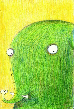 小银子24444采集到彩铅画