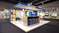 booth Stand Exhibition  Event expo 3D corona Render