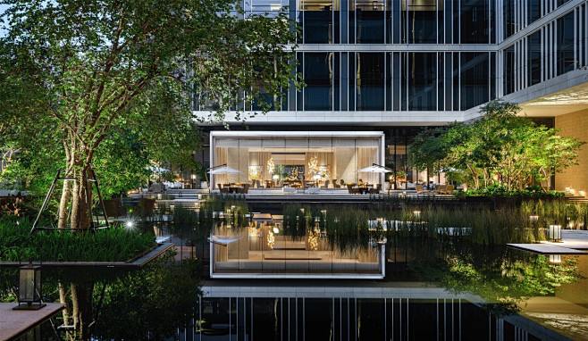 项目名称：曼谷湄南河四季酒店 地点：越南 设计：Landscape Tectonix Limited