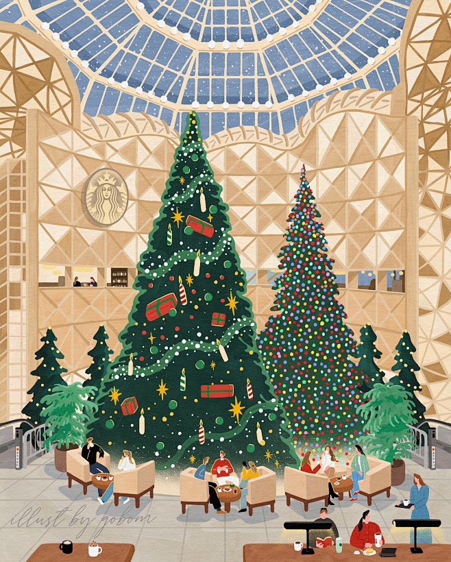 크리스마스 일러스트 Christmas...