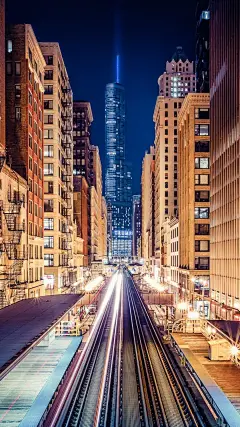 城市夜景 街景 旅行 风景 街道 灯光