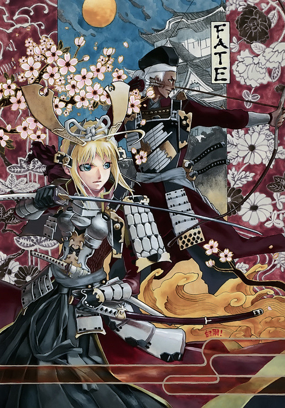白用感叹号  的插画 FATE武者