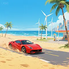 制作壳牌机油海报专用 - 豆包