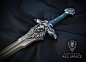 WARCRAFT - ' Sword of the Royal Guard', Matt McDaid : Inspired by WARCRAFT movie props at Blizzcon this year!   Great job Toph Gorham who did the original concepts!  (c:

I created a basemesh in 3DS Max, and sculpted it in ZBrush.  The surfacing and rende