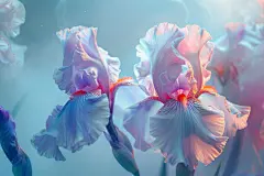 鲜花花朵鸢尾花花朵图片摄影图