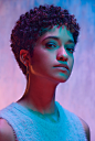 Studio Photography portrait portrait photography Volumetric lighting  dramatic expression strong bold clean dramatic lighting