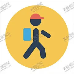 火柴人 【酷图网】火柴人,火柴人图标,人物标志,人物图标,人行道,人行道图标,小学生,小学生图标
