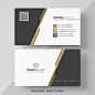 Elegant corporate card