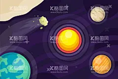 星球背景   - 源文件下载【酷图网】星球背景,星空背景,星球,行星,银河系,太空,卡通,宇宙星球,天体,恒星,矮行星,太阳系,