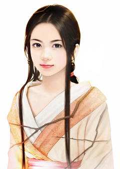 芯大大采集到【免扣】古女(黄色)