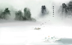 OriginNight采集到山水画