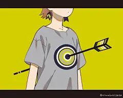 #オリジナル 的と煙 - 庭吹的插画
