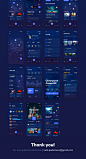 Travel & Discovery UI Kit - UI Kits : Started as a personal passion project this UI Kit will help you kick-start your Travel-related app. The design is flexible and can be adopted for social or dating applications. You will find 44 total screens with 