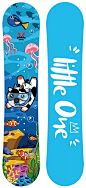 COSONE儿童单板滑雪板套装初学者男女孩滑雪全能板固定器雪鞋套装-tmall.com天猫