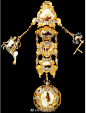 艺术 | 奢华珠宝
Chatelaine 
图5、亚历克西斯·法利兹（Alexis Falize）设计的带有表的Chatelaine 手绘稿，图源：库珀·休伊特博物馆
检索词：古董，宝石，钻石，珠宝设计，工艺，珐琅，色彩，图鉴，绘画参考；其它图源：谷歌
#珠宝##万物皆可藏##好物99# @微博收藏 ​​​​