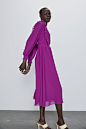 Image 3 of PLEATED DRESS from Zara