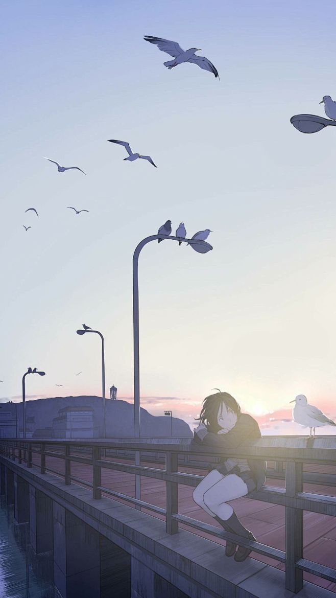 动漫场景图