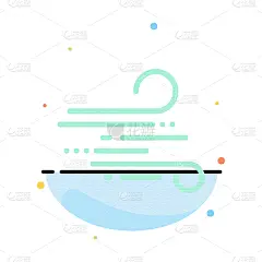 风,天气,春天,抽象,彩色图片,平坦的,计算机图标,云景,云,吹