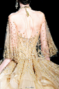 Marchesa Fall 2016 Details｜应该没有人会抗拒这些缀满珠宝的华服～