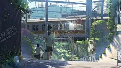 动漫日漫场景插画建筑 【酷图网】动漫,日漫,场景,插画,建筑,自然风光,街景,城市