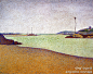 西涅克 Paul Signac （1863—1935) 是法国新印象派画家，常使用点彩画法。