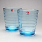 【芬兰Iittala AinoAalto水晶涟漪水杯】