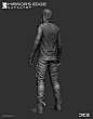 Cyberpunk Rui, Rui Mu : Hello everyone, this is my personal project, base model was create in Maya, sculpted in ZBrush, the Jacket and T shirt was generated in Marvelous Designer, then added more details in ZBrush. Pants and the boots were totally worked 