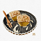 美食插画