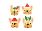 Christmas faces