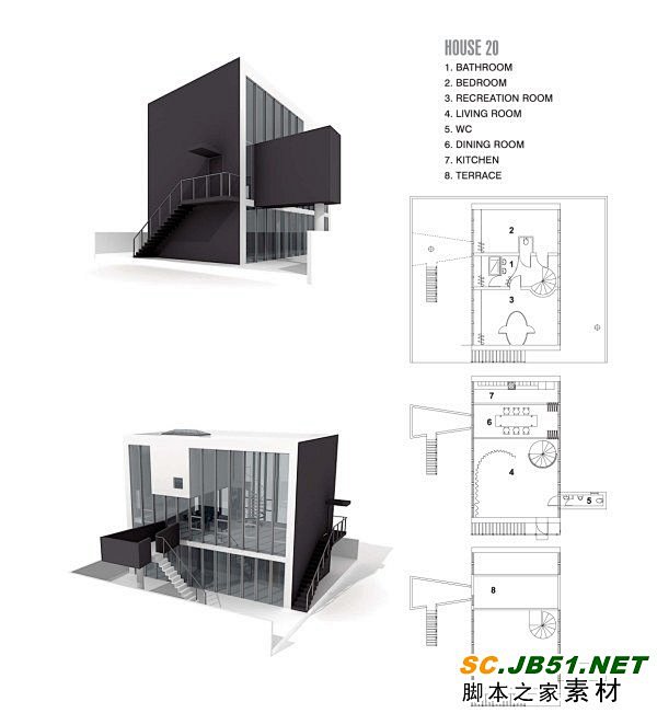 现代建筑3D模型 #采集大赛#