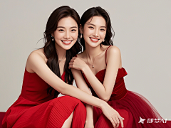 Todaysyy采集到母女姐妹模特