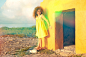 Petit Mayaud summer 2012  girlswear, vivid yellow is so on trend for this year