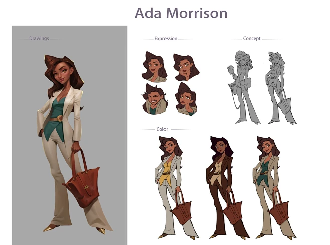 Ada Morrison图片_欧美Q设计图片素材-花瓣网