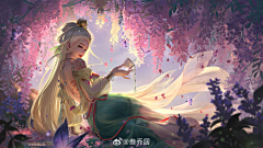 梁上有只猫采集到原画厚涂