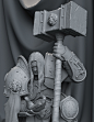 Arthas Statue, Carlos Cruz : For a private commission I was asked to work on a different version of the prince Arthas.