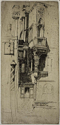neo-constructivist:  (via Tintoretto’s House, Venice − Sir David Young Cameron − C − Artists A-Z − Online Collection − Collection − National Galleries of Scotland): 