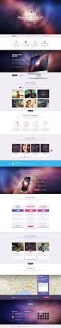 Gelios — PSD Template