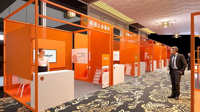 Image may contain: indoor, exhibition and ceiling-花瓣网
