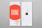简约风格的DoME画册设计-欣赏-创意在线