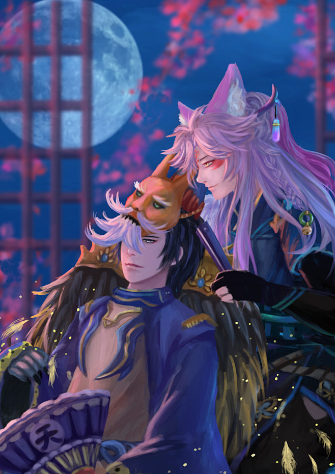 阴阳师大天狗x狐妖