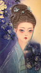 插画师：静兮水彩09